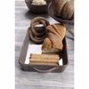 HFA PIATELA OBAL KERAMIKI CANVAS KAFE 47,5x35x8cm 5435307